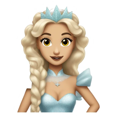 Ariana Grande as Glinda from Wicked sticker