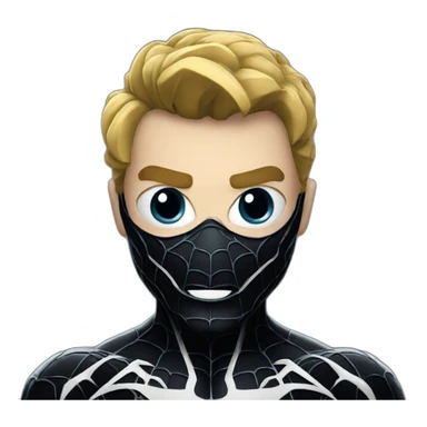 Venom spider-man sticker
