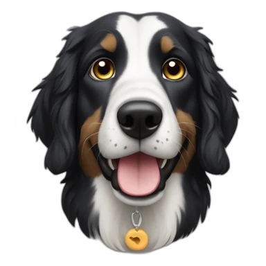 stabyhoun begging for treats sticker