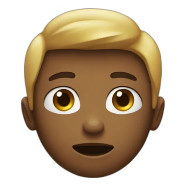 A boy speaking ill of another boy sticker