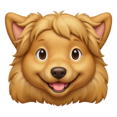 Happy dog sticker