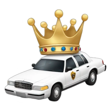 Crown victoria sticker