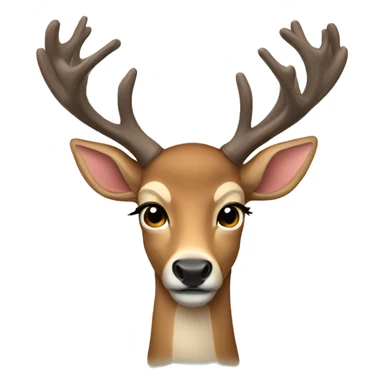 Deer sticker