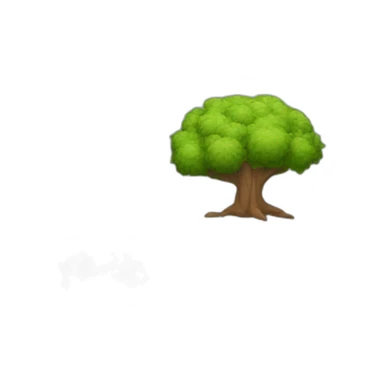 Arbol sin hojas y muchos brazos  sticker