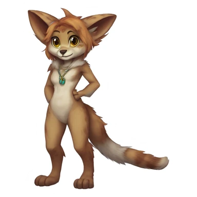  anthro vernid full body furry fursona LiLaiRa sticker
