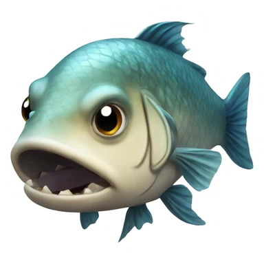 huge fish sticker