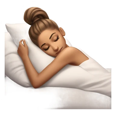 Ariana Grande sleeping sticker