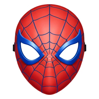 spiderman mask sticker