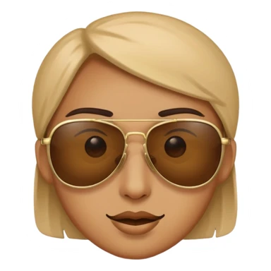 swag face saying yo instead of eyes sticker