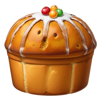 italian Bauli panettone sticker