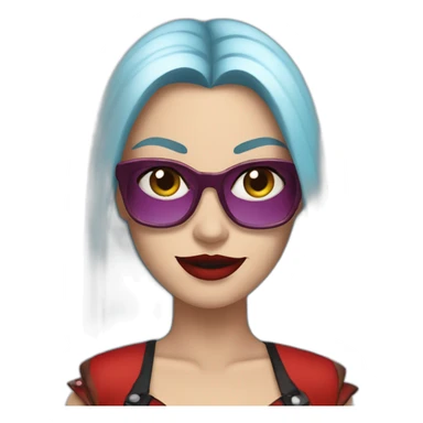 harley queen sticker