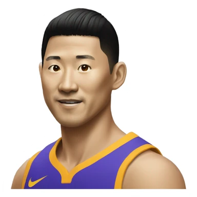 Ma long play basketball sticker
