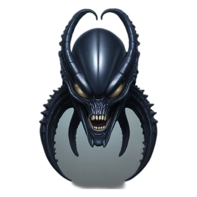xenomorph queen sticker