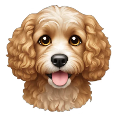 Cavapoo dog cute sticker