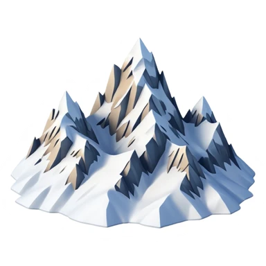 mountains alps sticker