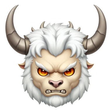 Diablo blanco sticker