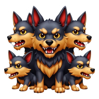 cerberus mythological creatures sticker