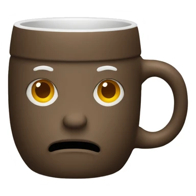 Cozy coffee mug sticker