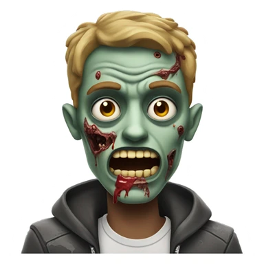 Zombie Uber eats sticker