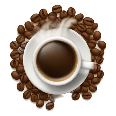 Coffee sticker