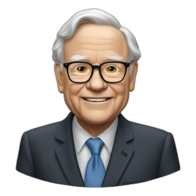 warren buffett sticker