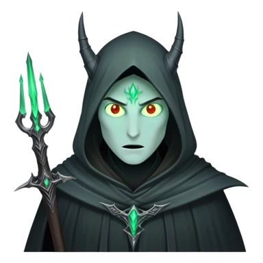 Nazgul glowing eyes sticker