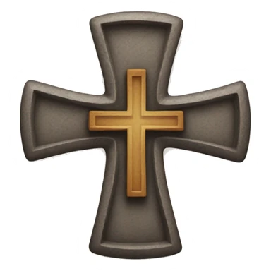 Generate an armenian christian cross sticker