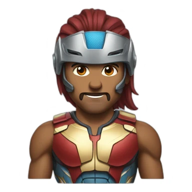 Indian Ironman sticker