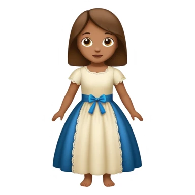 Crie um bonequinha cristã  sticker