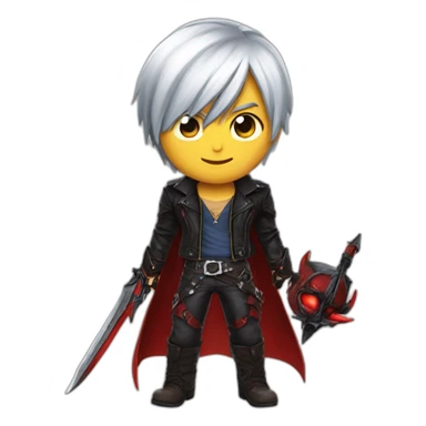 Devil May cry ledi sticker