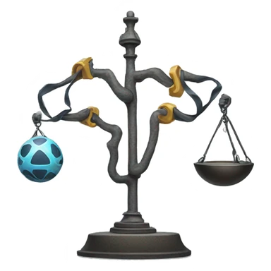 Balancing mind and tech  sticker