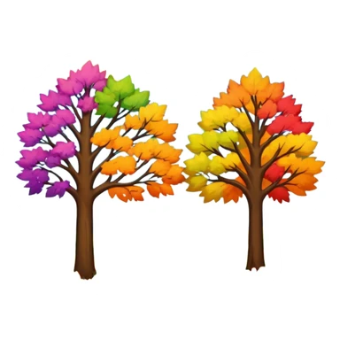 il cambio delle stagioni sticker