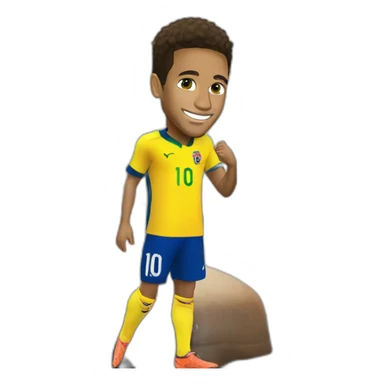 Da Silva Santos junior Neymar sticker