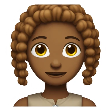 Brown Virgo symbol  sticker