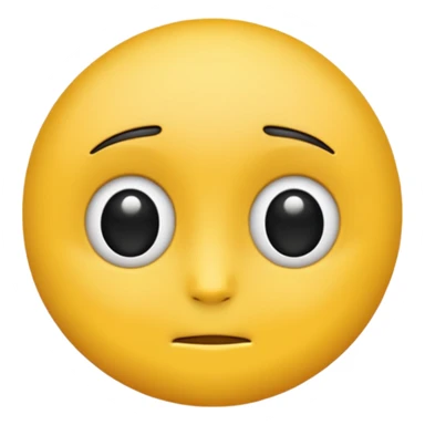 yellow emoji side eyeing sticker