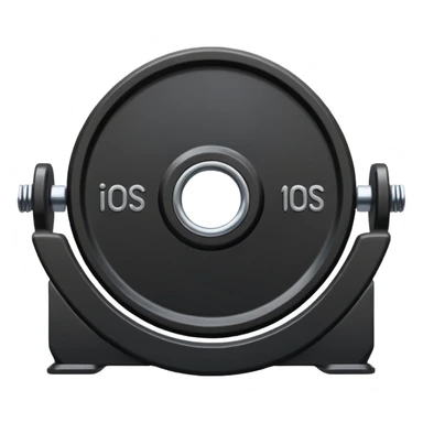 Pesa de gimnasio sticker