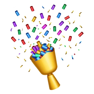 party popper sticker