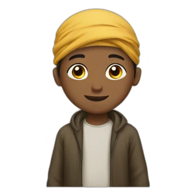 muslim boy sticker