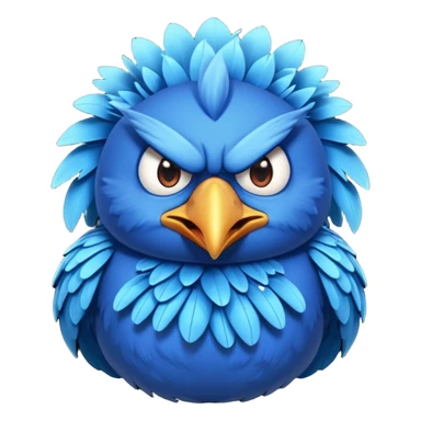 Angry birds blue sticker