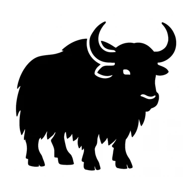 Yak sticker
