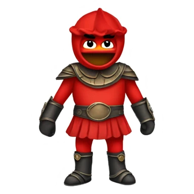 elmo gladiador sticker