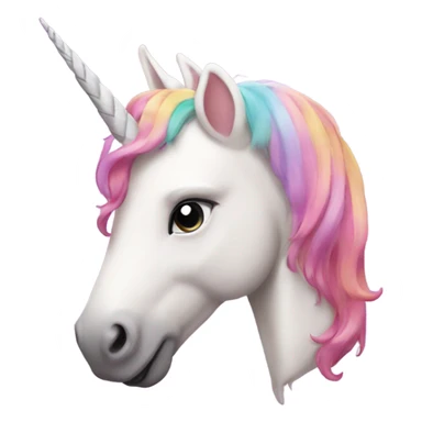 Heart with unicorn inside sticker