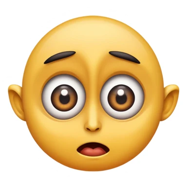 Crazy looking tweeker with huge eyes sticker