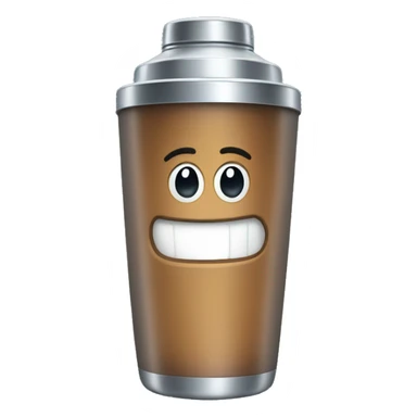 Drink shaker sticker