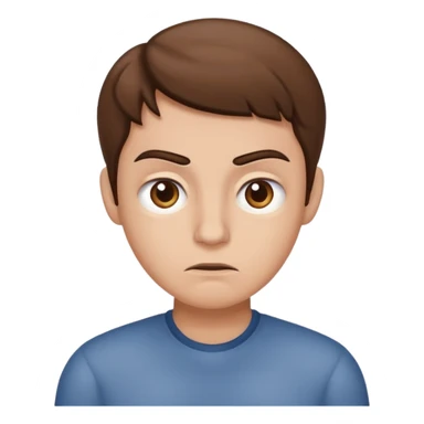 raising both eyebrows in both incomprehension and lassitude but not upset still sticker