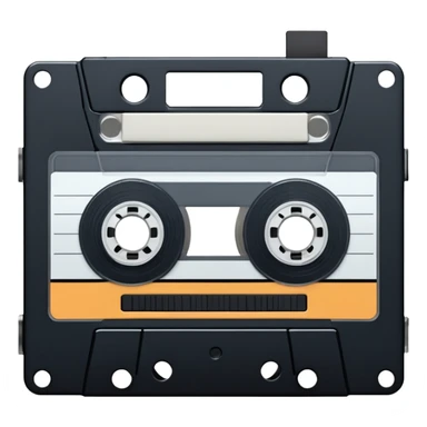 casette tape sticker