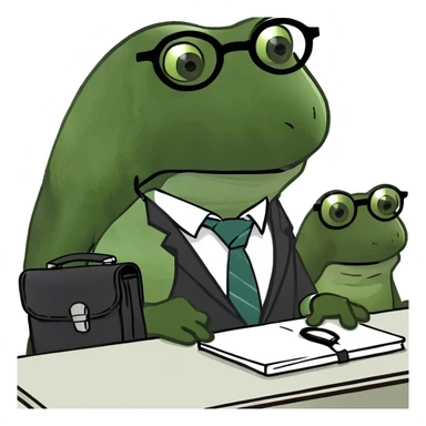 4 people meeting sticker