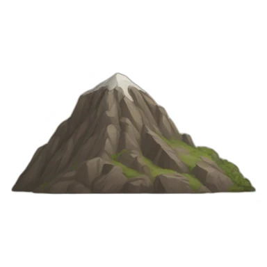 bullshit mountain sticker