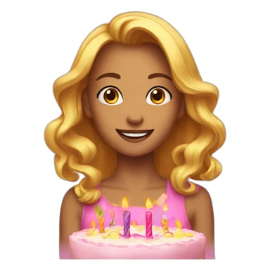 Happy birthday my special girl sticker