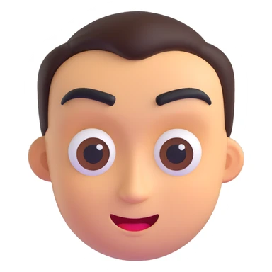 sigma male emoji, smirking, dark eyebrows, dangerous and handsome, tough demeanor sticker